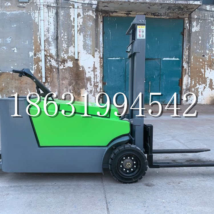 前镇区小型电动叉车1吨2吨步行站驾式电瓶堆高充电装卸车液压升降车铲车